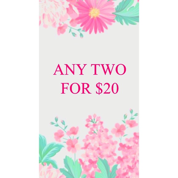 ANY TWO SHIRTS OR SWEATERS FOR $20 - Picture 1 of 1